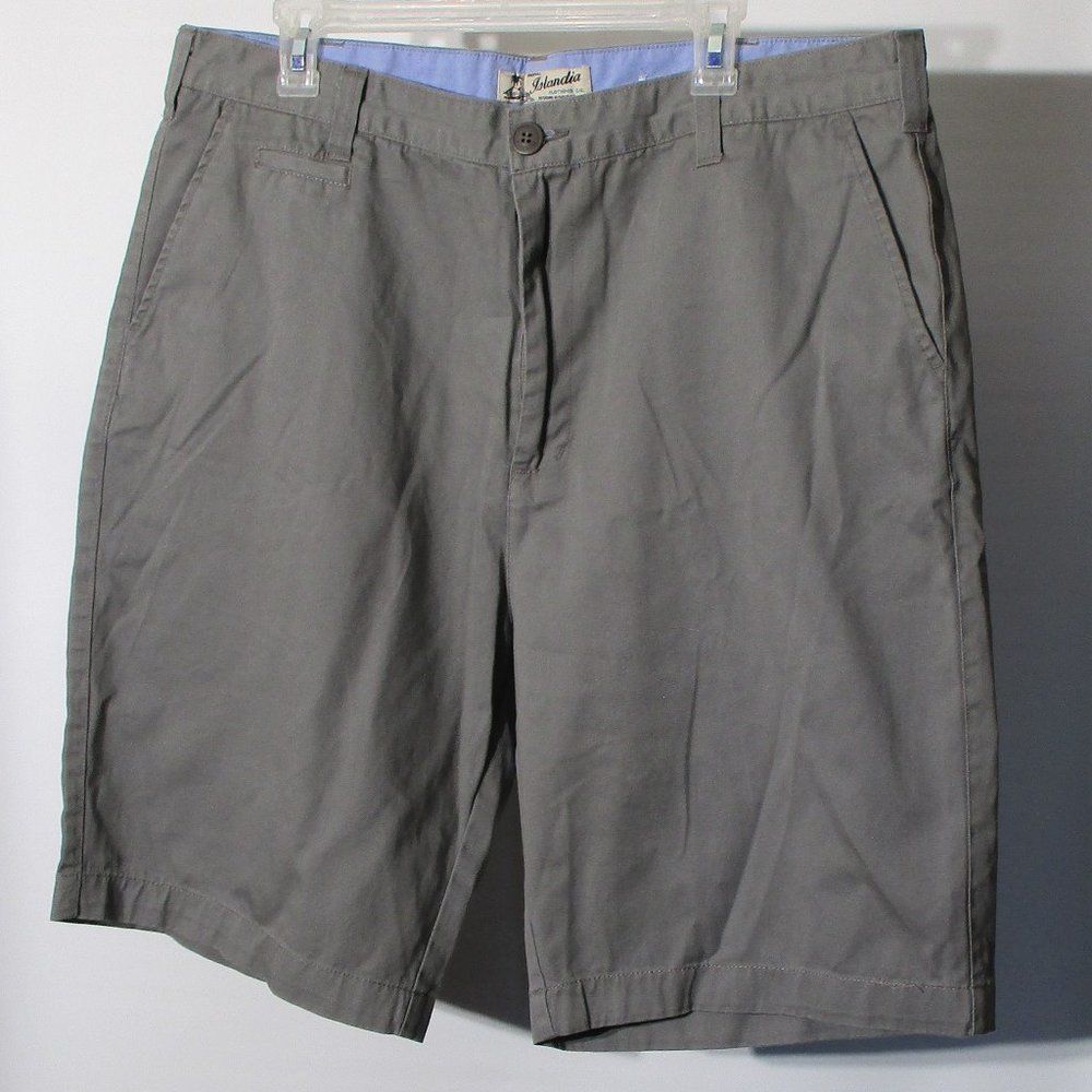 𝅺original Islandia Clothing Co. Shorts Grey Men SIZE 40